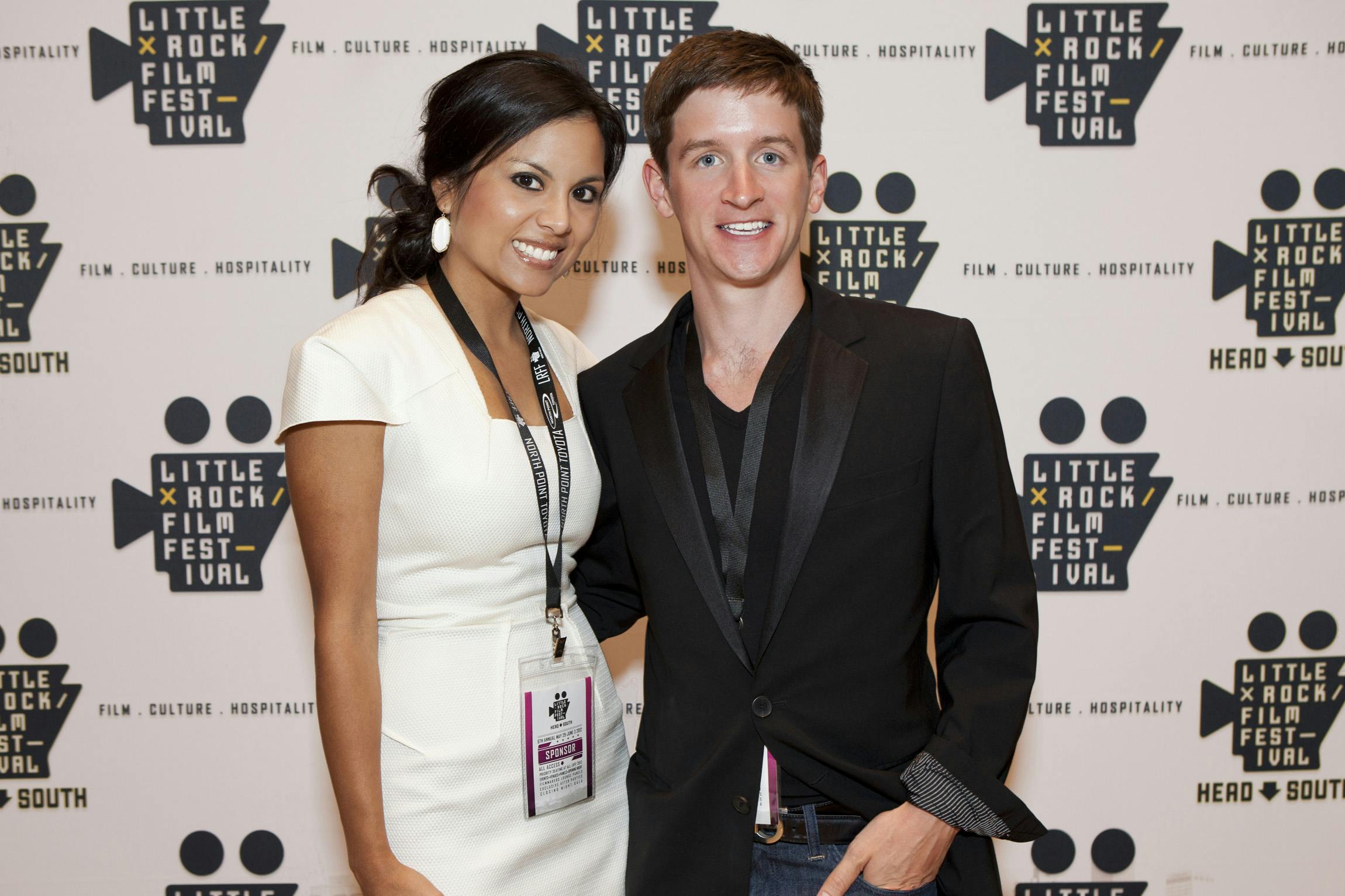 My late wife and me at the LRFF (June 3, 2012)